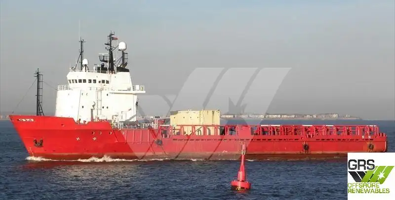 प्लॅटफॉर्म पुरवठा जहाज (PSV) विक्रीसाठी