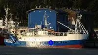 मासे प्रक्रिया आणि वितरणासाठी जहाज विक्रीसाठी